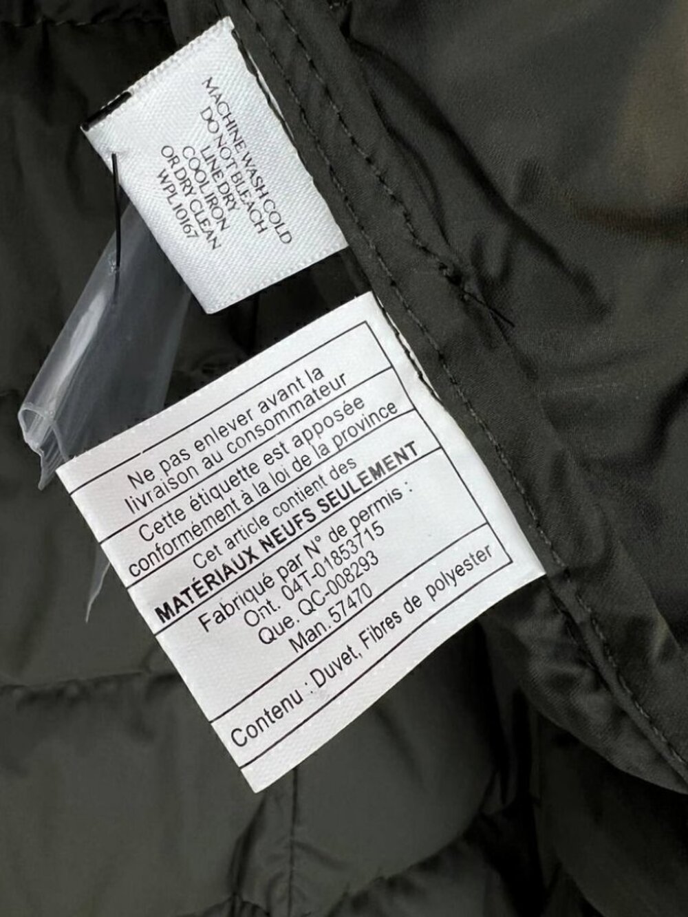 Dylan Gray Men Olive Green Shift Down Full-Zip Quilted Winter Puffer Jacket US L - Picture 13 of 13